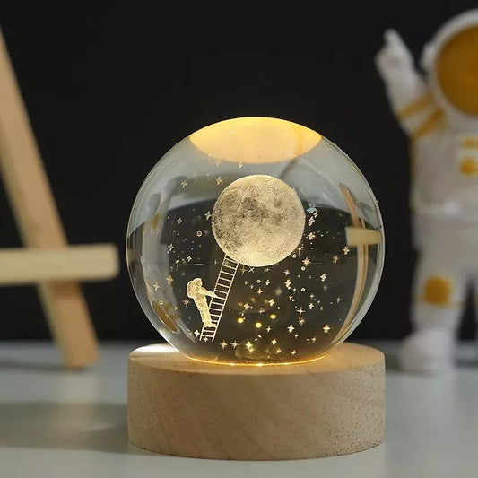 Lampara de astronauta 3d